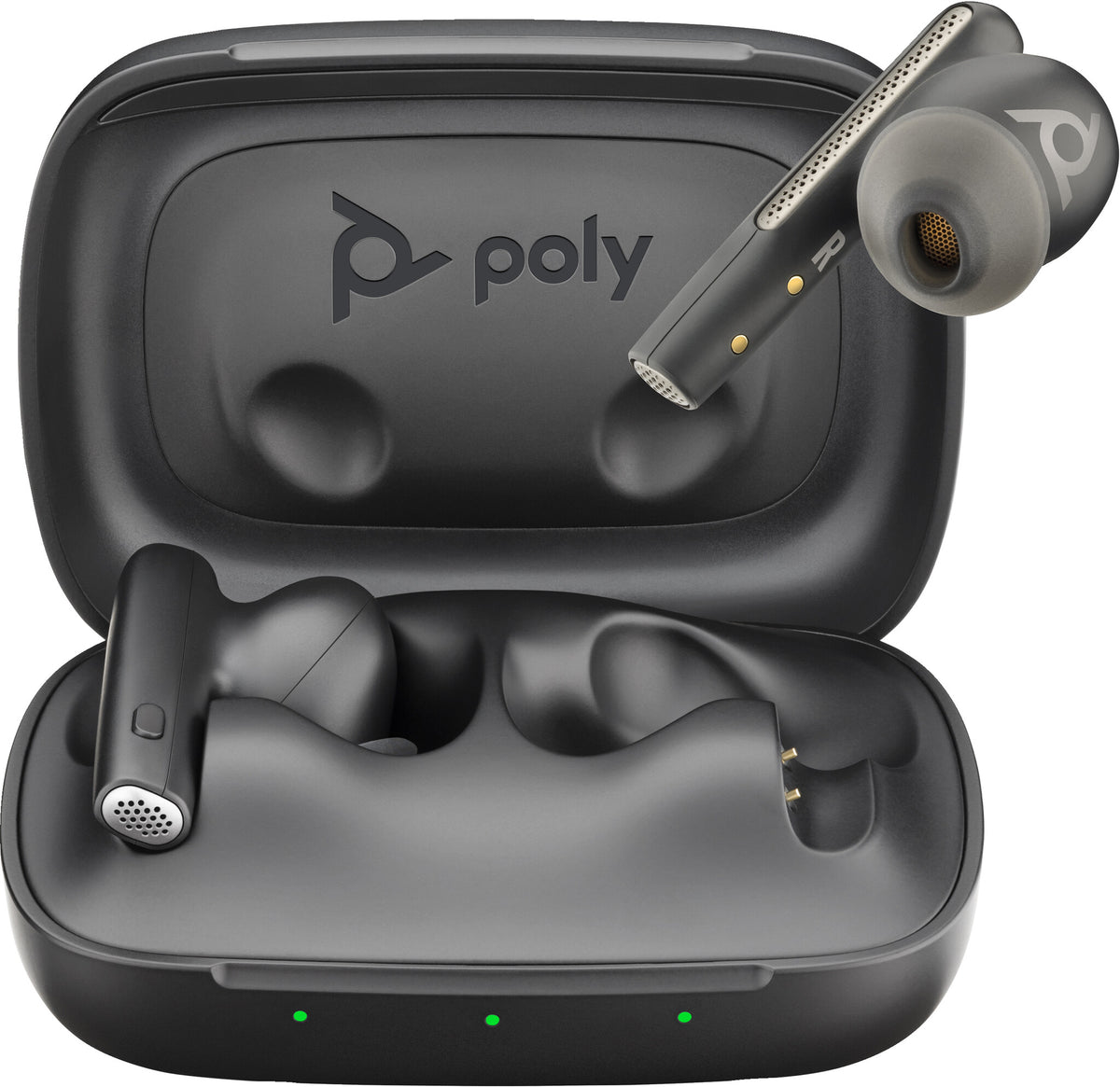 POLY Voyager Free 60 UC - True Wireless Stereo (TWS) Earbuds in Black