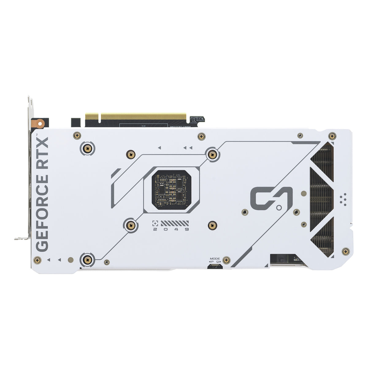 ASUS Dual OC White - NVIDIA 12 GB GDDR6X GeForce RTX 4070 graphics card