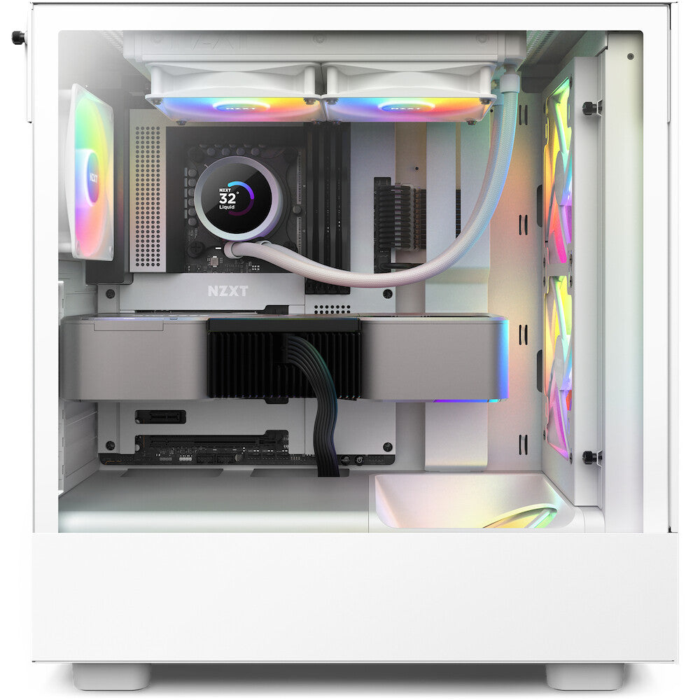 NZXT Kraken 240 RGB - All-in-one Liquid Processor Cooler in White - 240mm
