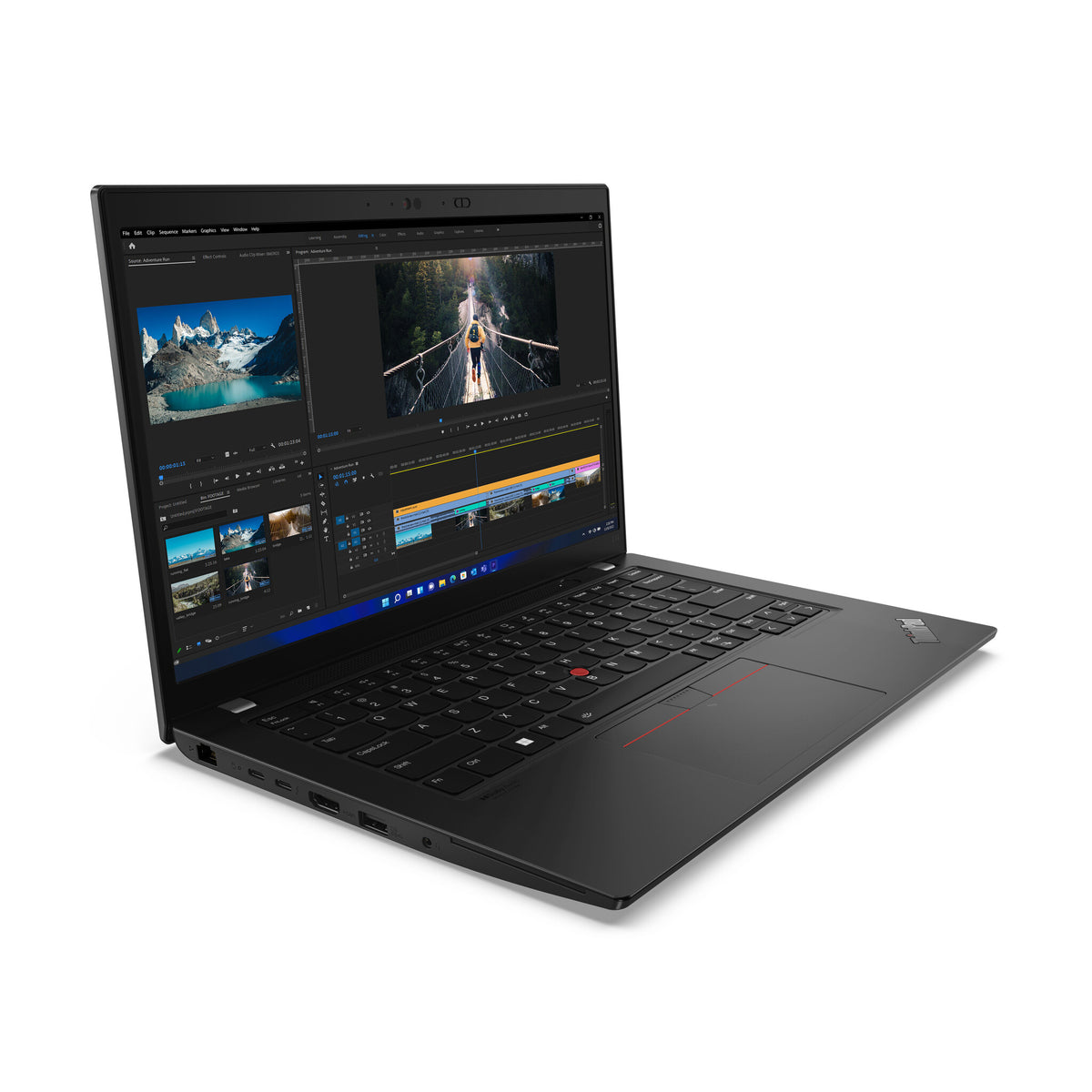 Lenovo ThinkPad L14 Gen 3 Laptop - 35.6 cm (14&quot;) - Intel® Core™ i5-1235U - 8 GB DDR4-SDRAM - 256 GB SSD - Wi-Fi 6 - Windows 11 Pro - Black