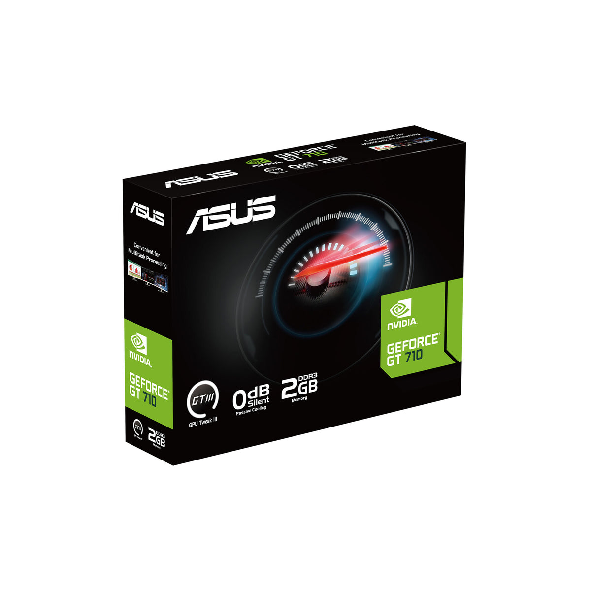 ASUS - NVIDIA 2 GB GDDR3 GeForce GT 710 graphics card