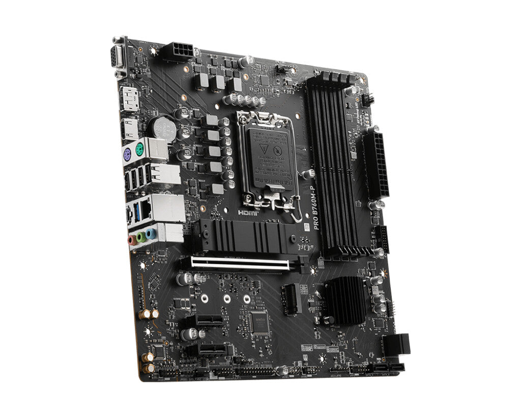 MSI PRO B760M-P micro ATX motherboard - Intel B760 LGA 1700