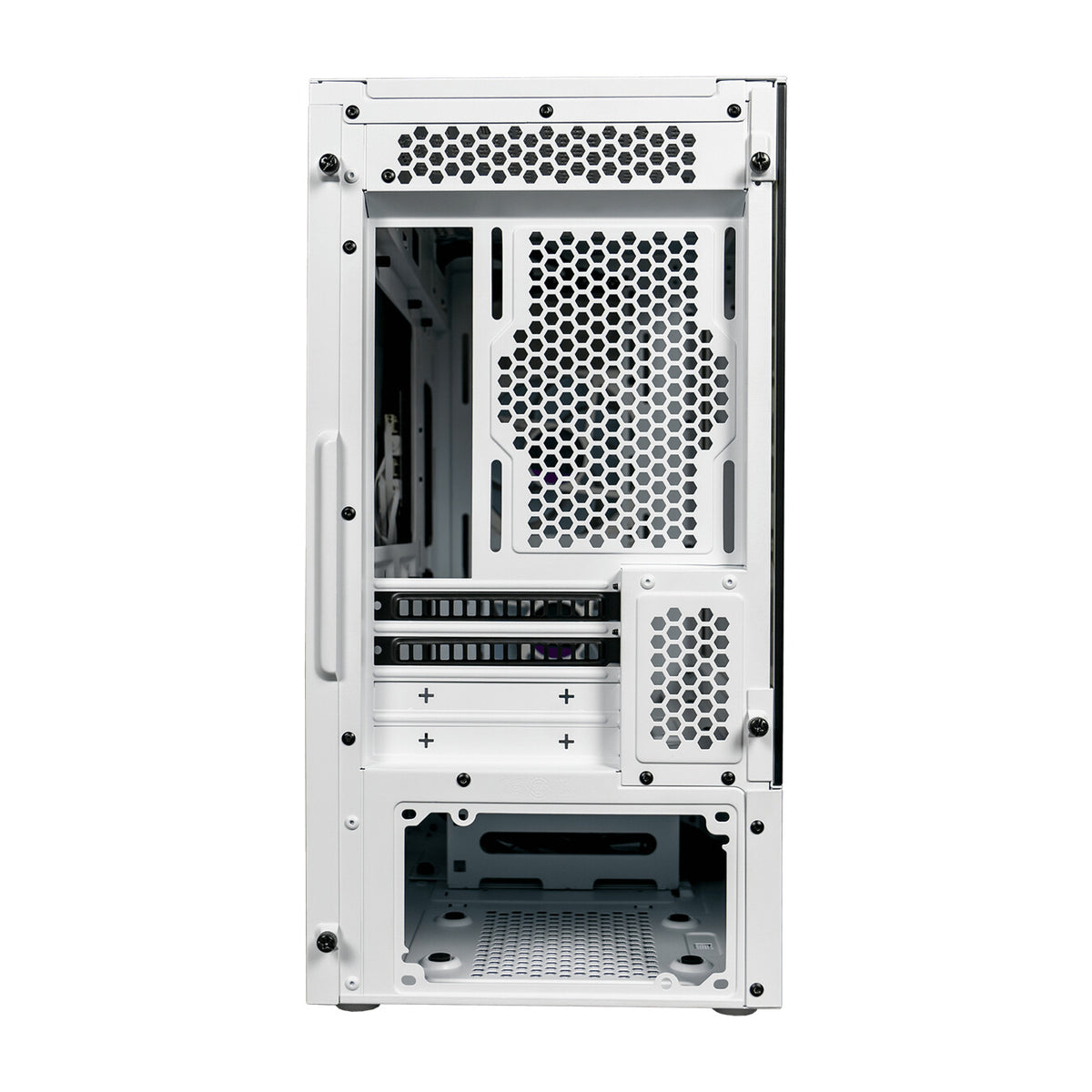 Cooler Master TD300 Mesh - MicroATX Mini Tower Case in White