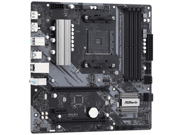 Asrock A520M Phantom Gaming 4 micro ATX motherboard - AMD A520 Socket AM4