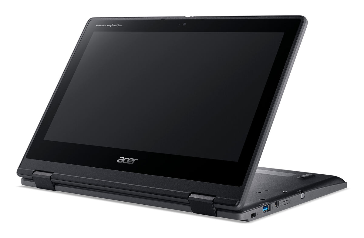 Acer TravelMate Spin B3 Hybrid (2-in-1) - 29.5 cm (11.6&quot;) - Touchscreen - Intel® Celeron® N6000 - 8 GB DDR4-SDRAM - 256 GB SSD - Wi-Fi 6 - Windows 11 Pro - Black