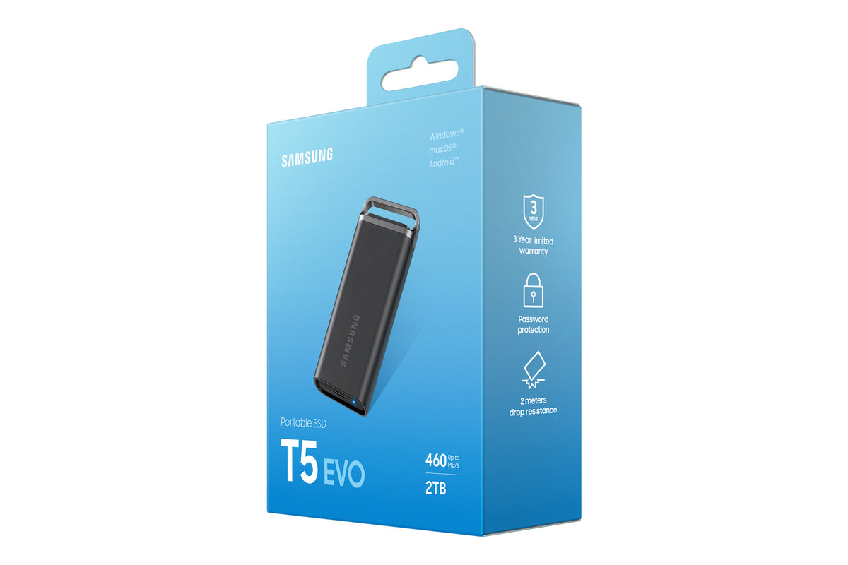 Samsung T5 EVO Portable SSD - 2 TB