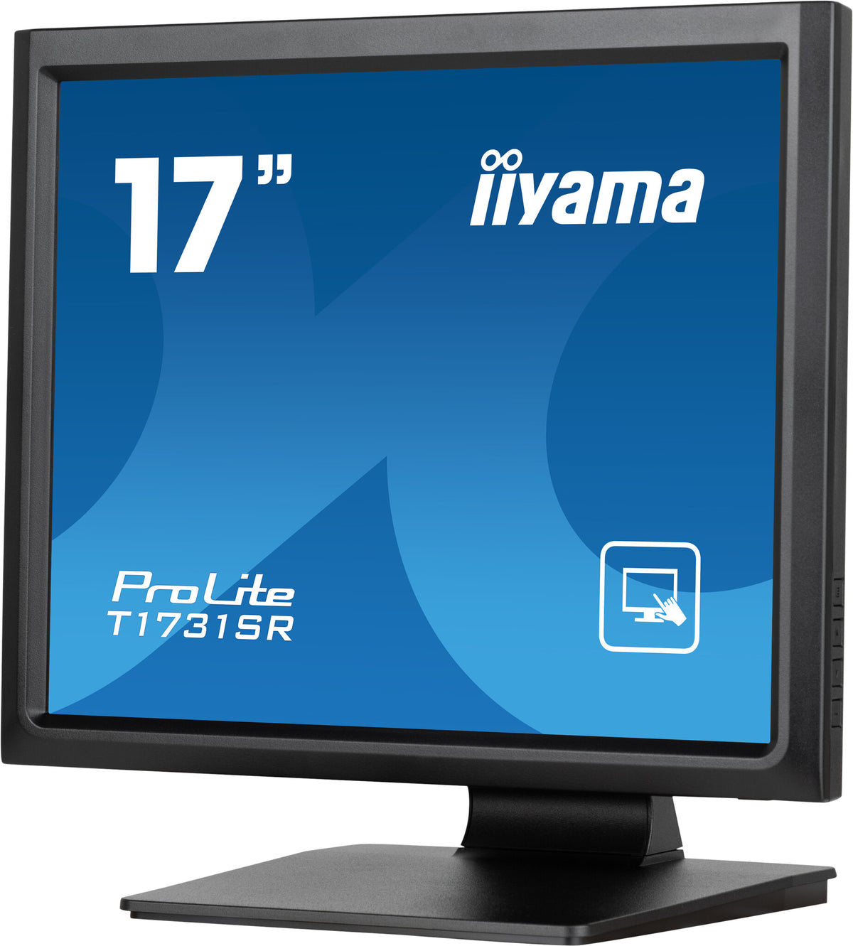 iiyama ProLite T1731SR-B1S - 43.2 cm (17&quot;) - 1280 x 1024 pixels SXGA LCD Touchscreen Monitor