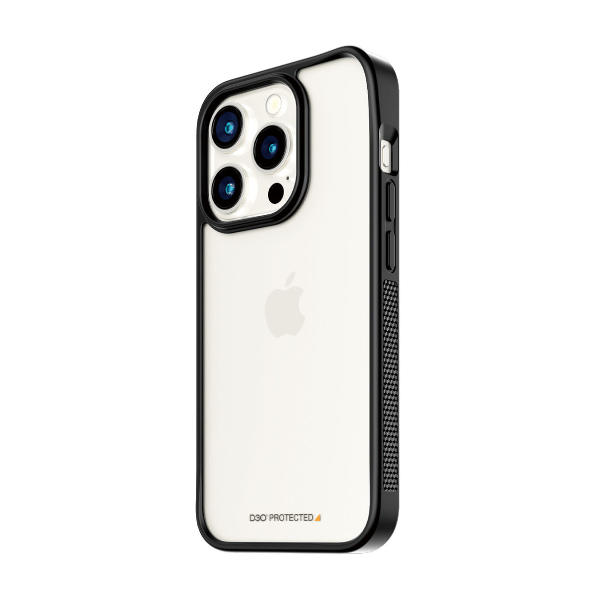PanzerGlass ® ClearCase with D3O for iPhone 15 Pro in Black