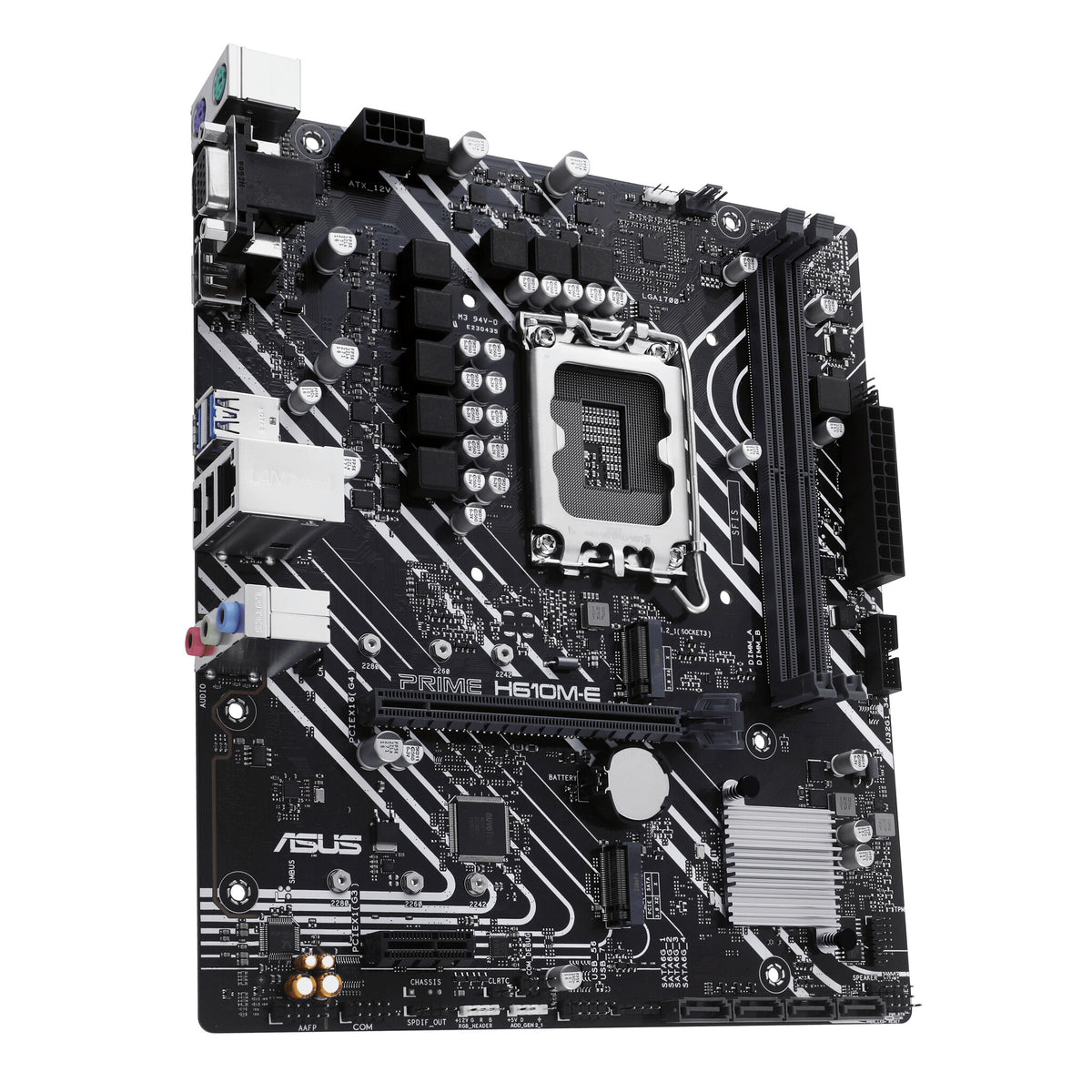 ASUS PRIME H610M-E-CSM micro ATX motherboard - Intel H610 LGA 1700
