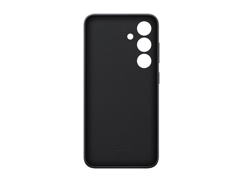 Samsung Vegan Leather Case for Galaxy S24 in Black