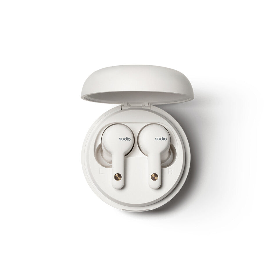 Sudio A2 - Bluetooth True Wireless Stereo (TWS) In-ear Earbuds in White