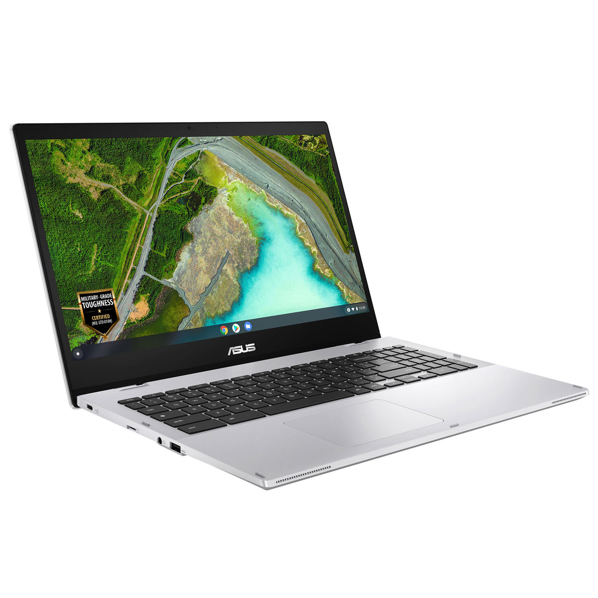 ASUS Chromebook - 39.6 cm (15.6&quot;) - Intel® Pentium® Silver N6000 - 8 GB LPDDR4x-SDRAM - 128 GB eMMC - Wi-Fi 6 - ChromeOS - Silver