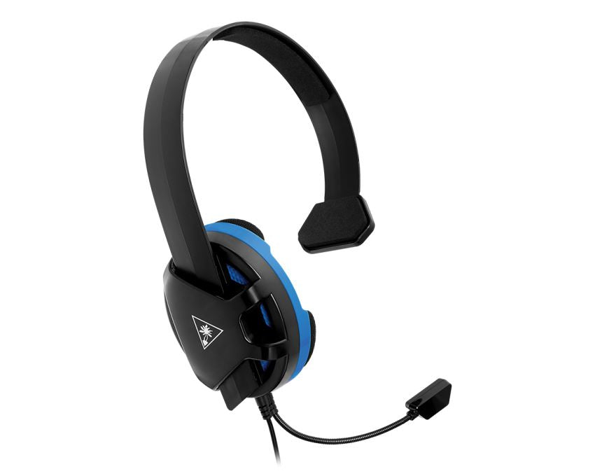 Turtle Beach Recon Chat Headset for PS5, PS4, Xbox one, Switch - Black &amp; Blue