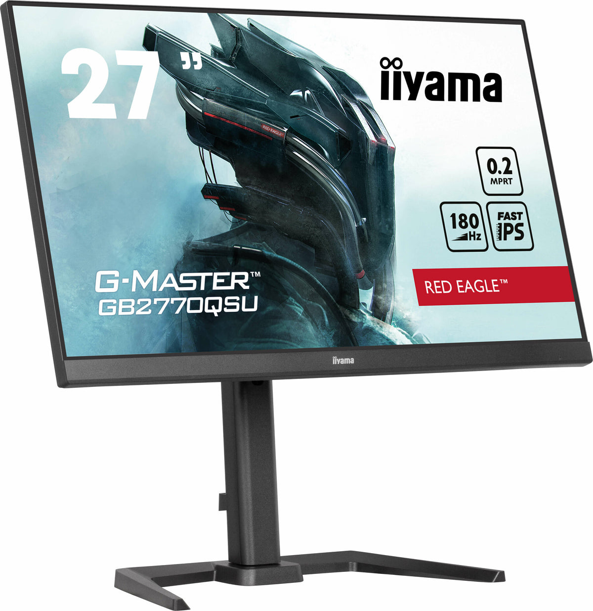 iiyama G-MASTER GB2770QSU-B6 - 68.6 cm (27&quot;) - 2560 x 1440 pixels 2K Ultra HD LCD Monitor