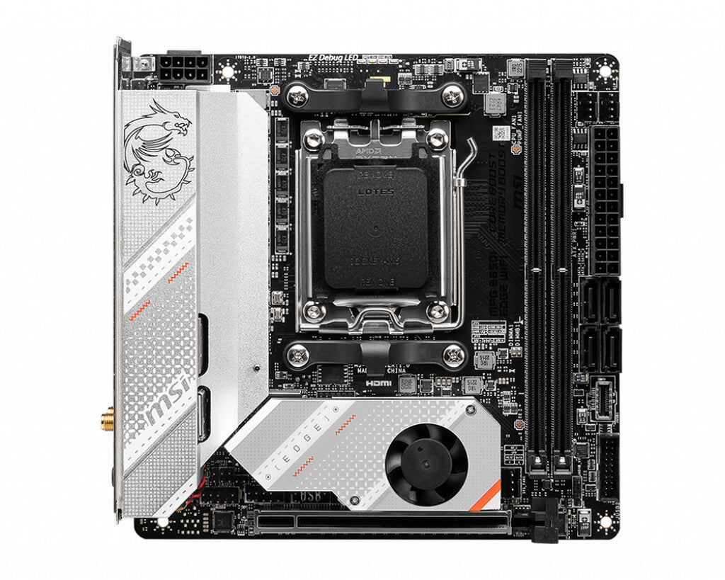 MSI MPG B650I EDGE WIFI mini ATX motherboard - AMD B650 Socket AM5