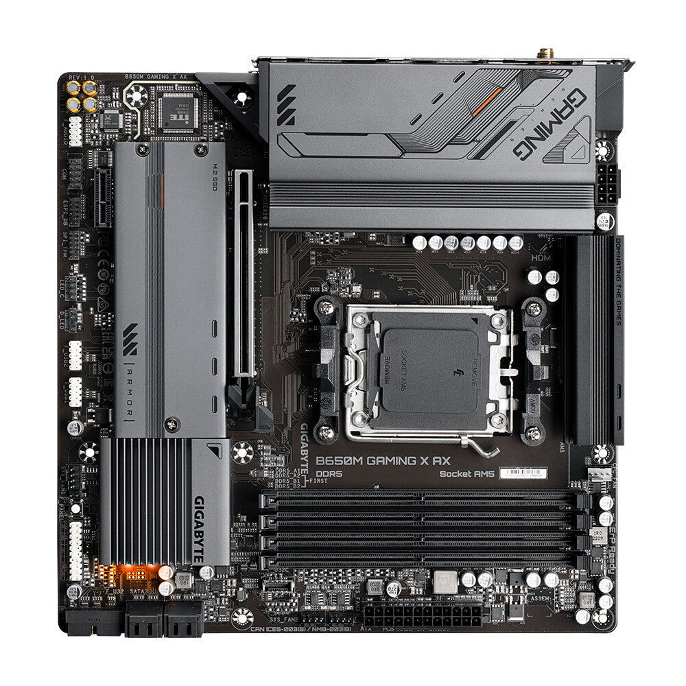 Gigabyte B650M GAMING X AX - AMD AM5 Socket Micro ATX Motherboard