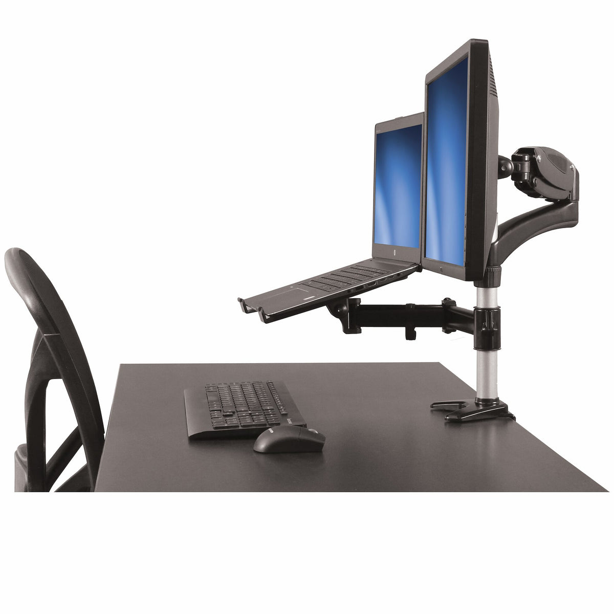 StarTech.com ARMUNONB - Desk monitor / laptop mount for 38.1 cm (15&quot;) to 68.6 cm (27&quot;)
