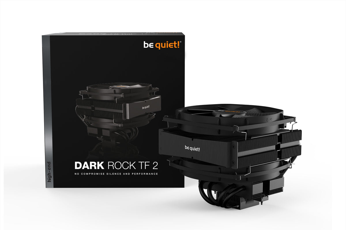 be quiet! Dark Rock TF 2 - Air Processor Cooler in Black - 135mm