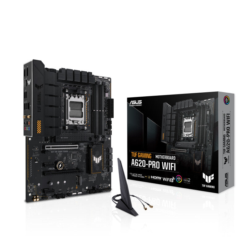 ASUS TUF GAMING A620-PRO WIFI ATX motherboard - AMD A620 Socket AM5