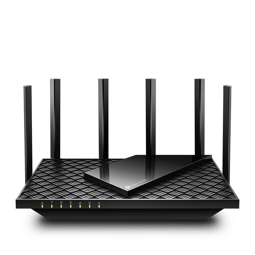 TP-Link Archer AXE5400 - Gigabit Ethernet Tri-band (2.4 GHz / 5 GHz / 6 GHz) Wi-Fi 6E wireless router in Black