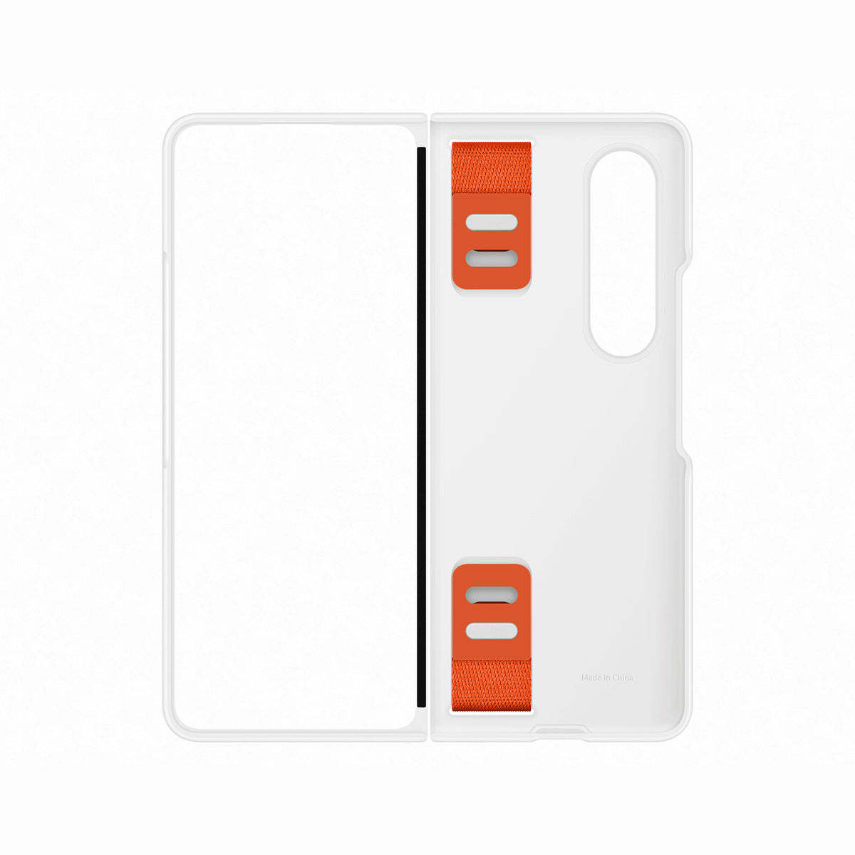 Samsung Silicone Grip Cover for Galaxy Z Fold4 in White