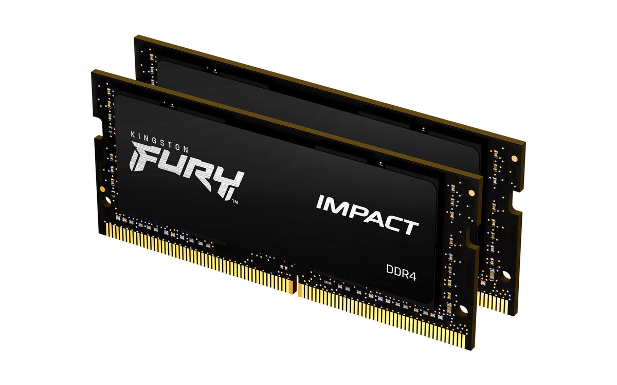 Kingston Technology FURY Impact - 64 GB 2 x 32 GB 3200MT/s DDR4 SO-DIMM memory module