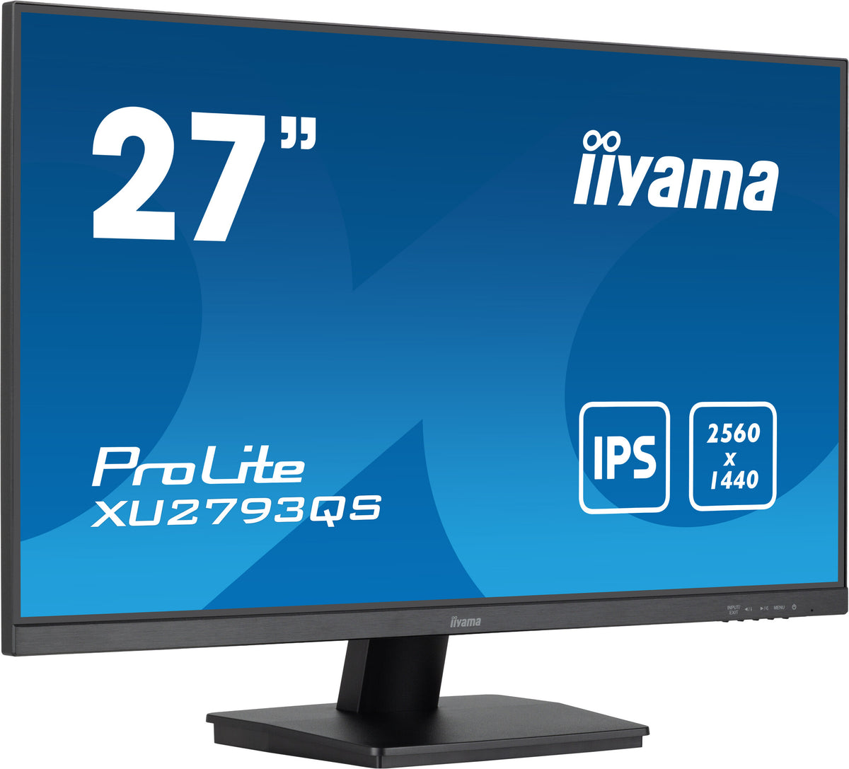 iiyama ProLite XU2793QS-B6 - 68.6 cm (27&quot;) - 2560 x 1440 pixels 2K Ultra HD LED Monitor