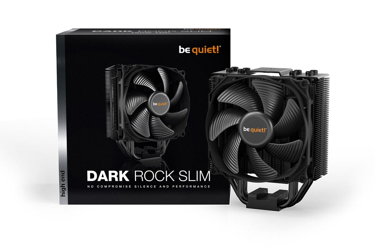 be quiet! Dark Rock Slim - Air Processor Cooler in Black - 120mm