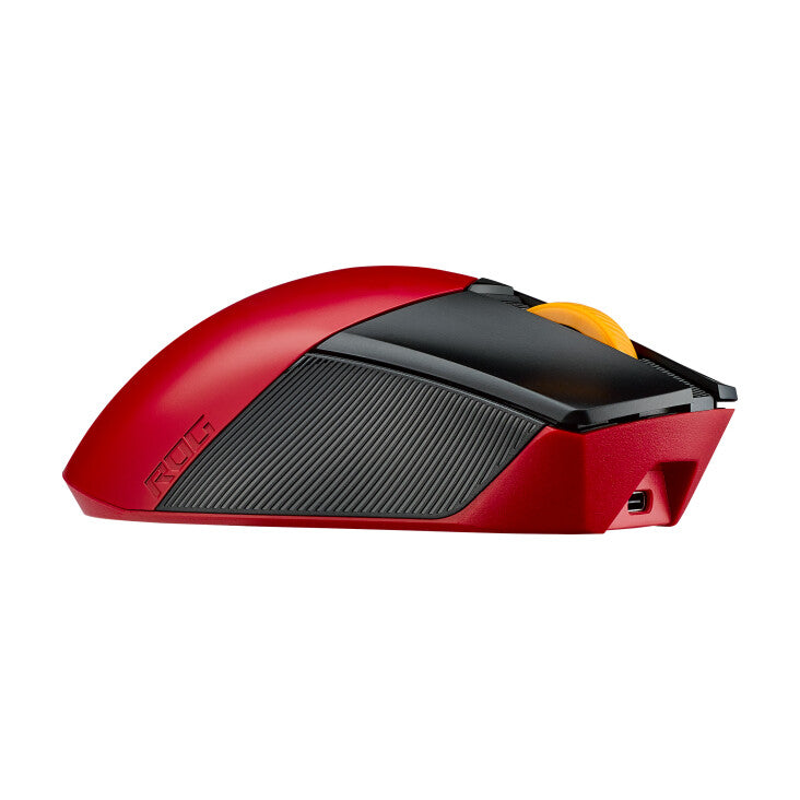 ASUS ROG Gladius III Wireless AimPoint &quot;EVA-02 Edition&quot; -  RF Wireless + Bluetooth + USB Type-A Optical Mouse - 36,000 DPI