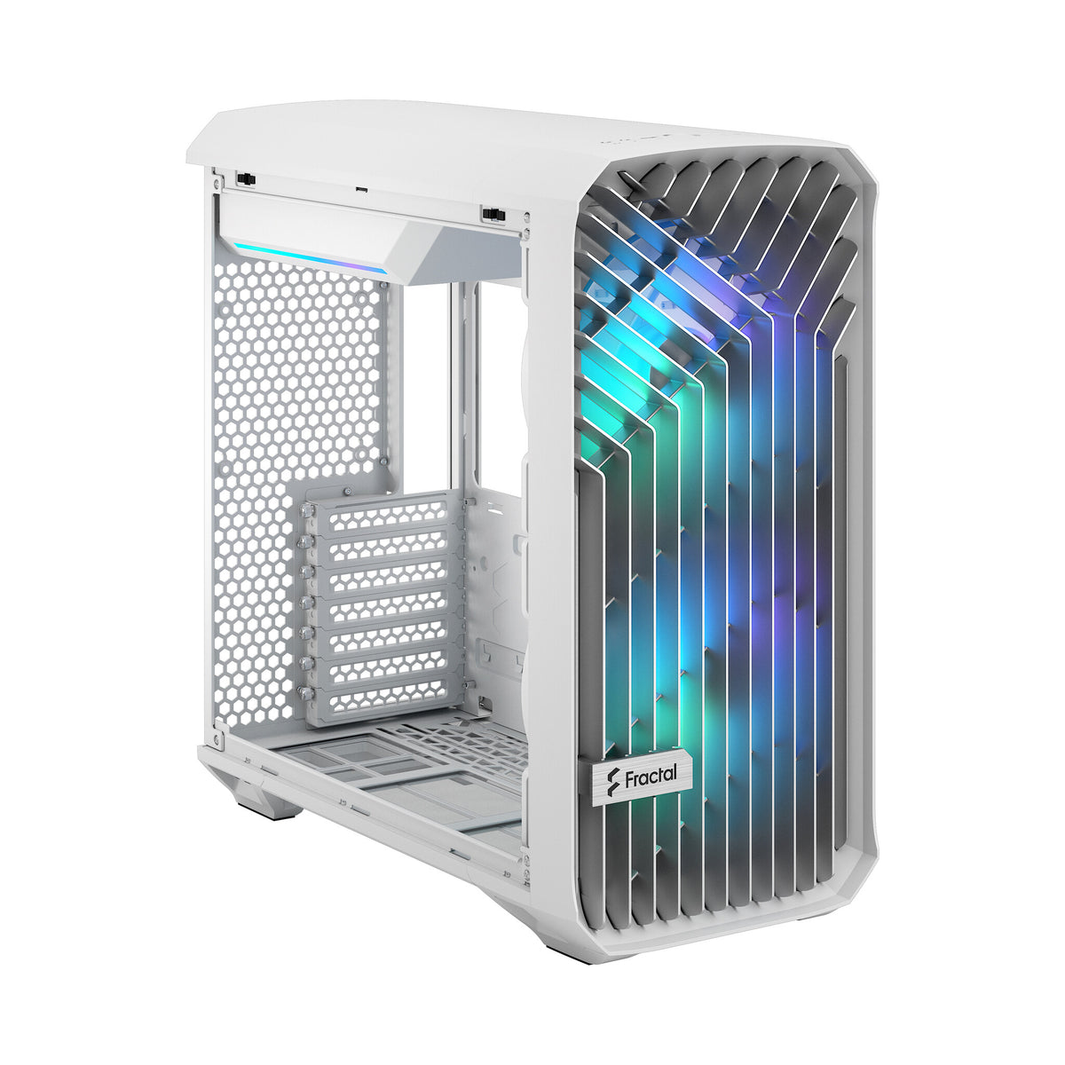 Fractal Design Torrent Compact RGB - ATX Mid Tower Case in White