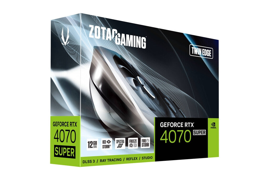 Zotac Twin Edge - NVIDIA 12 GB GDDR6X GeForce RTX 4070 SUPER graphics card