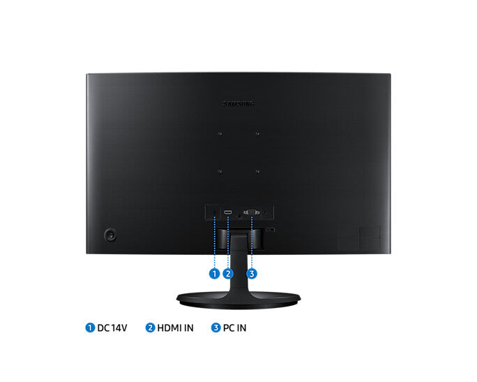 Samsung S27C364EAU computer monitor 68.6 cm (27&quot;) 1920 x 1080 pixels Full HD LCD Black