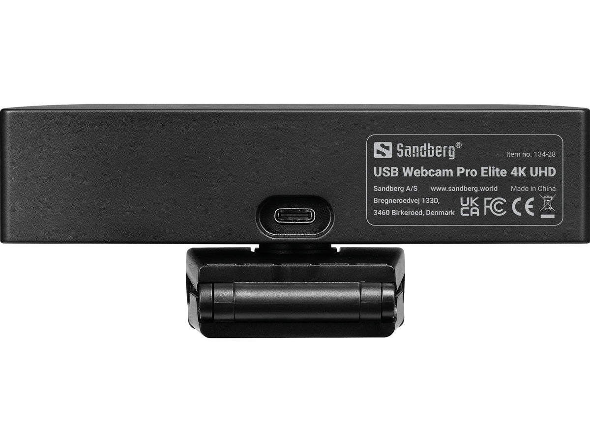 Sandberg Pro Elite - 4K UHD USB Webcam