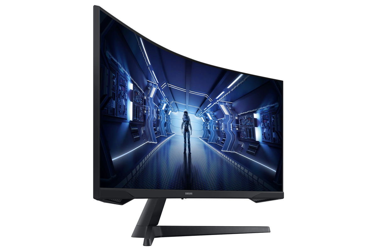 Samsung Odyssey C34G55TWWP computer monitor 86.4 cm (34&quot;) 3440 x 1440 pixels UltraWide Dual Quad HD LED Black