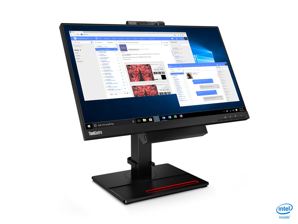 Lenovo ThinkCentre Tiny in One computer monitor 54.6 cm (21.5&quot;) 1920 x 1080 pixels Full HD LED Black
