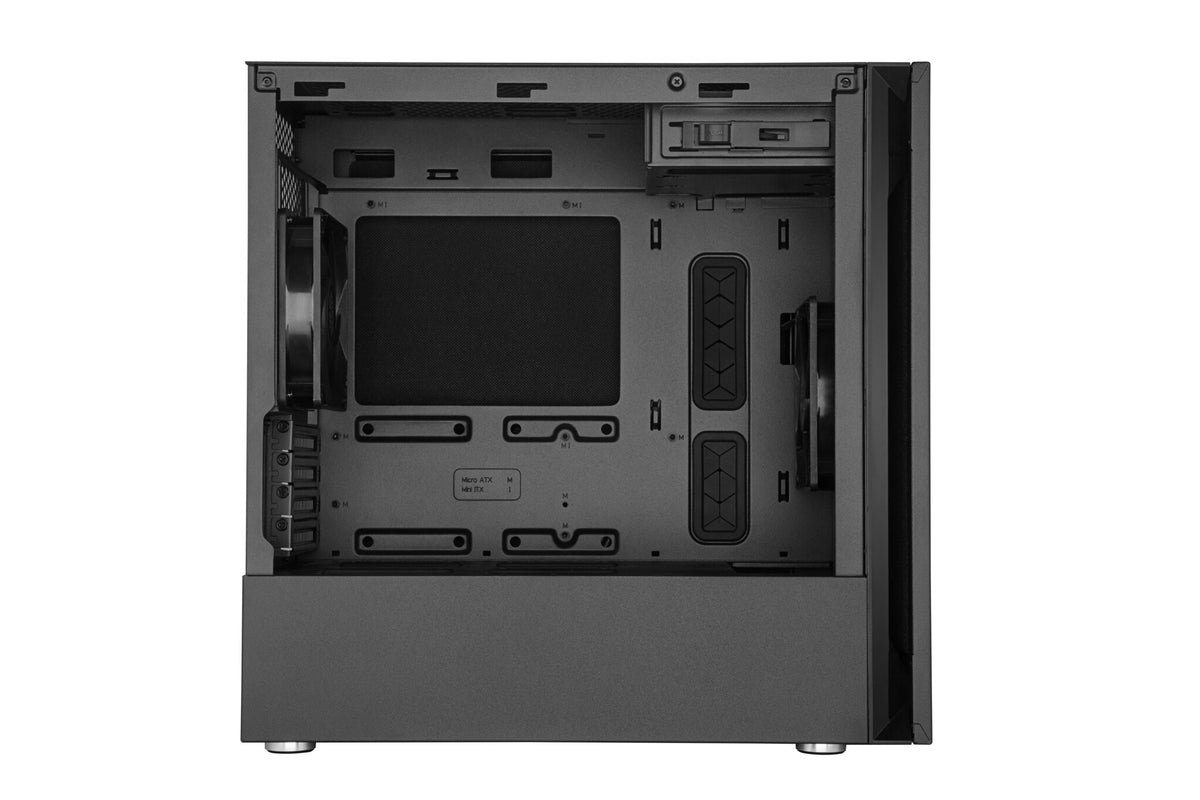 Cooler Master Silencio S400 - MicroATX Mini Tower Case in Black