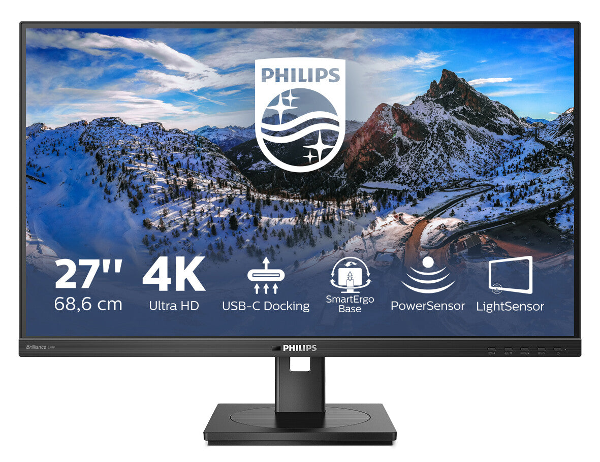 Philips 279P1/00 LED display 68.6 cm (27&quot;) 3840 x 2160 pixels 4K Ultra HD Black
