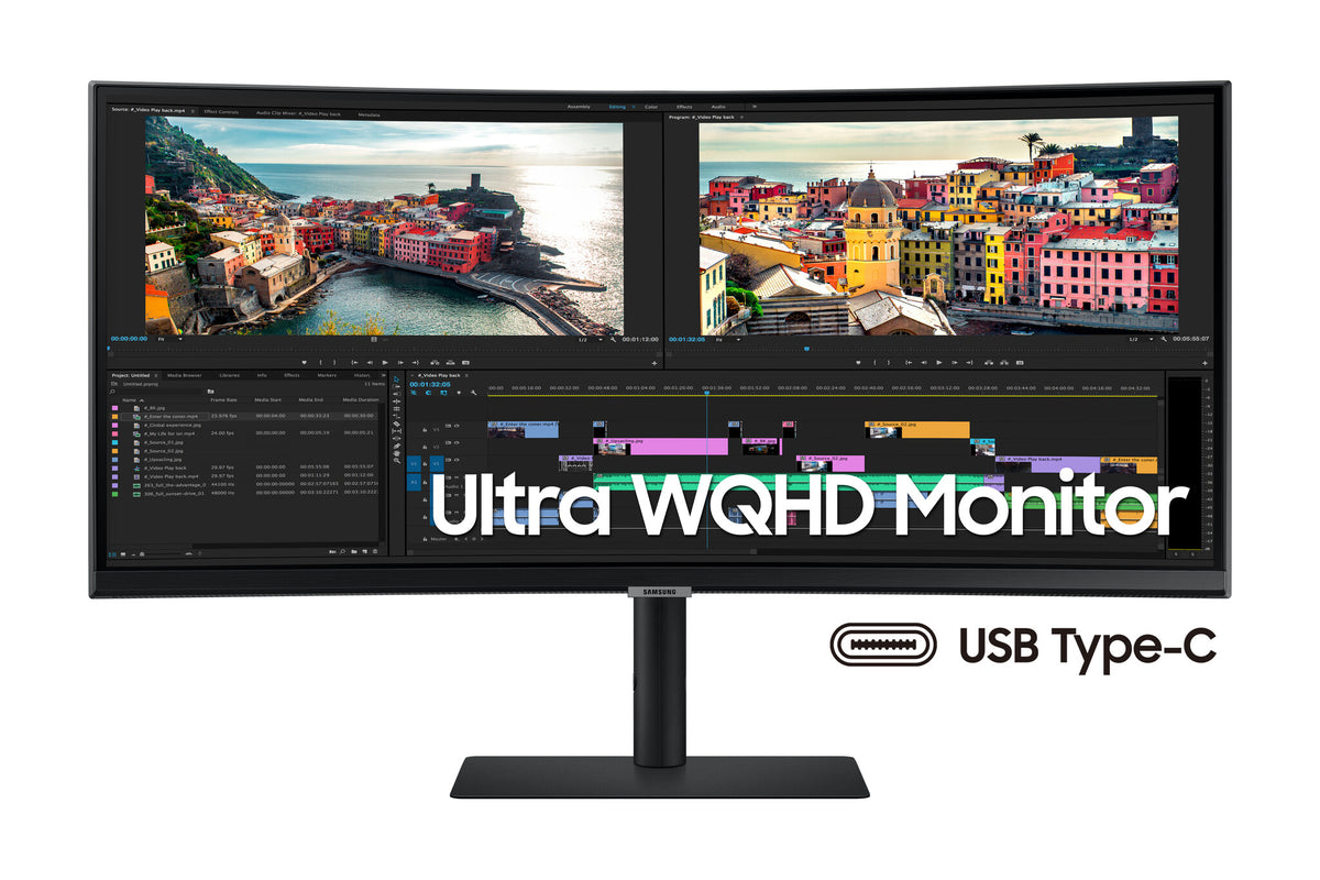 Samsung LS34A650UBUXEN computer monitor 86.4 cm (34&quot;) 3440 x 1440 pixels UltraWide Quad HD Black