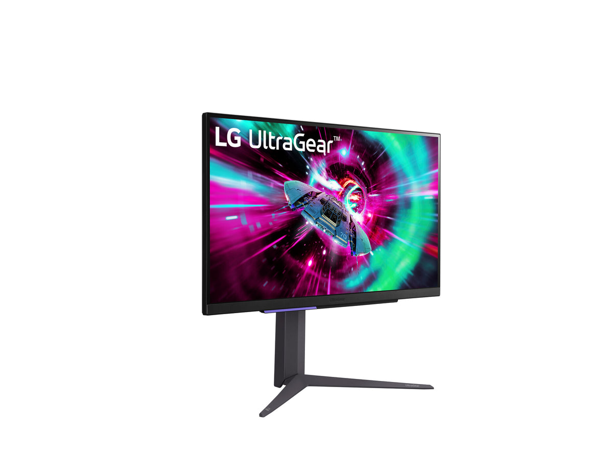 LG 27GR93U-B computer monitor 68.6 cm (27&quot;) 3840 x 2160 pixels 4K Ultra HD LED Black, Grey, Purple