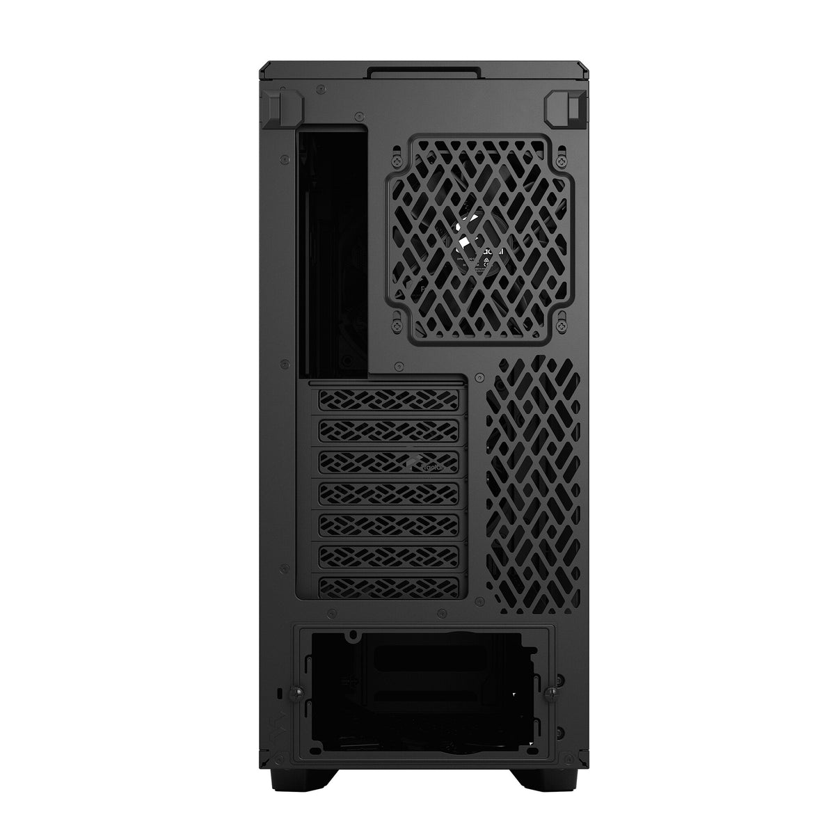 Fractal Design Meshify 2 Compact TG Light Tint - ATX Mid Tower Case in Black