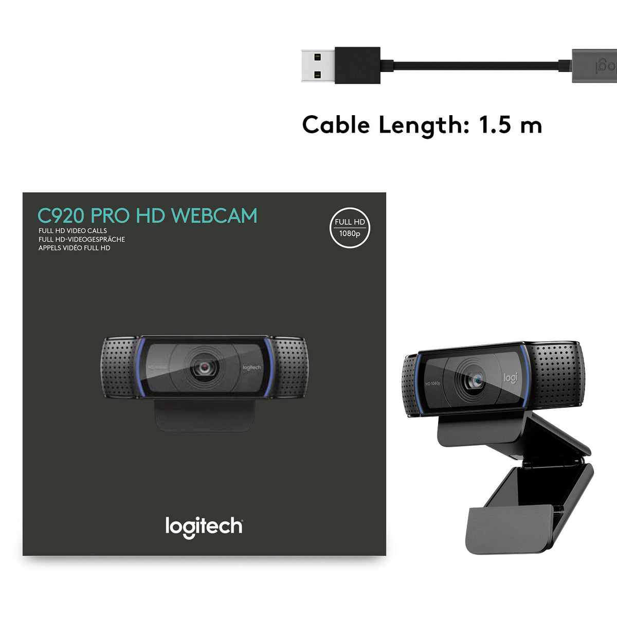 Logitech C920 Pro HD Webcam