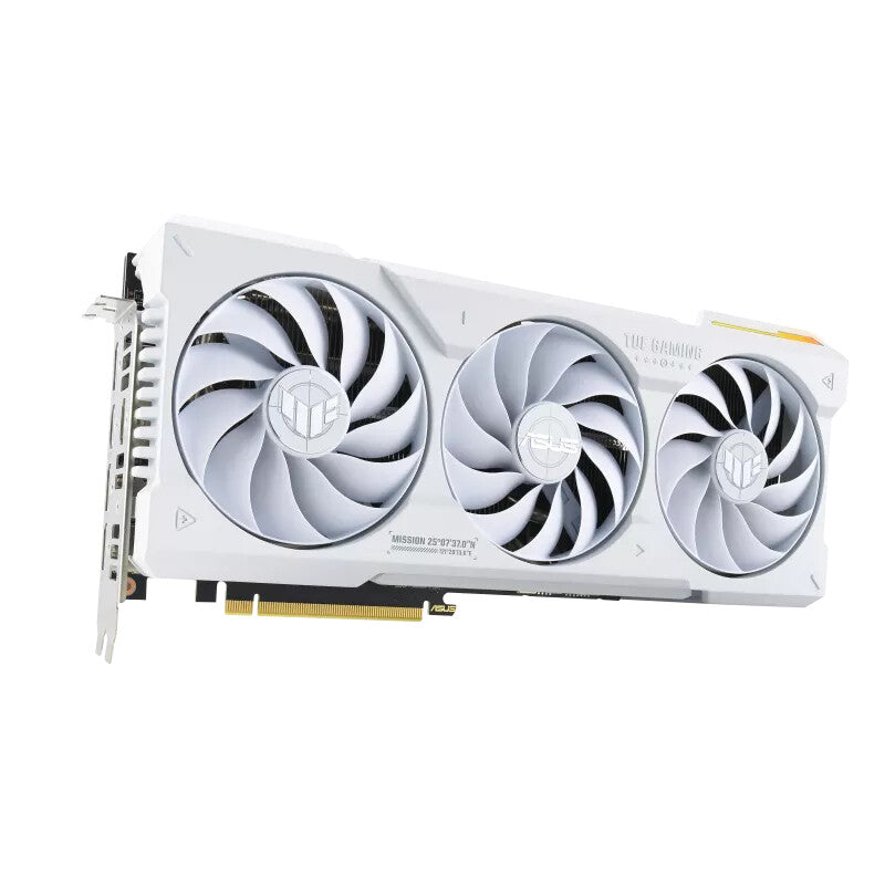ASUS TUF Gaming OC &quot;White Edition&quot; - NVIDIA 12 GB GDDR6X GeForce RTX 4070 Ti graphics card