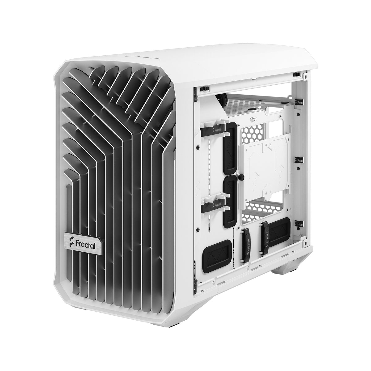 Fractal Design Torrent Nano - Mini ITX Tower Case in White / Black