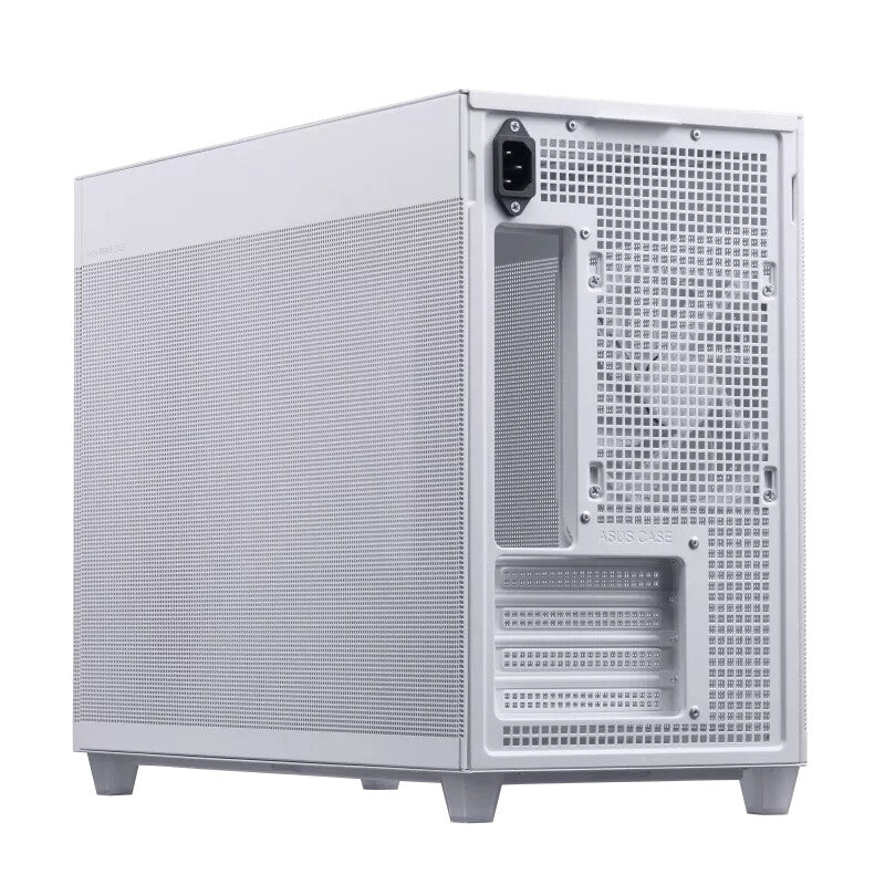 Asus Prime AP201 - MicroATX Mini Tower Case in White
