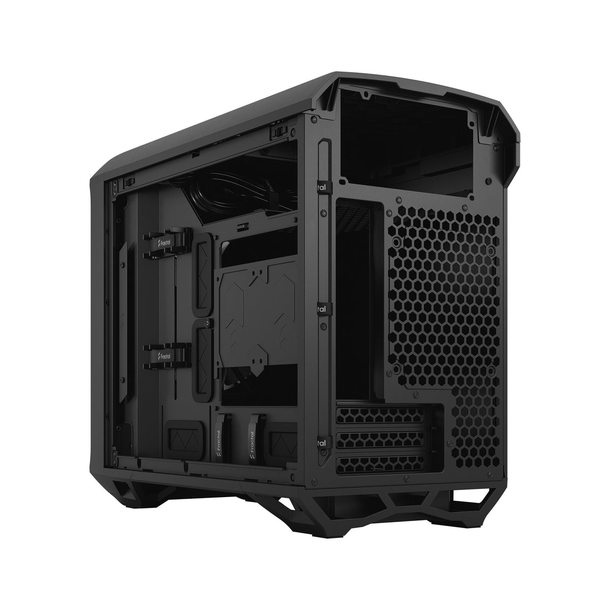 Fractal Design Torrent Nano Micro - Mini ITX Tower Case in Black