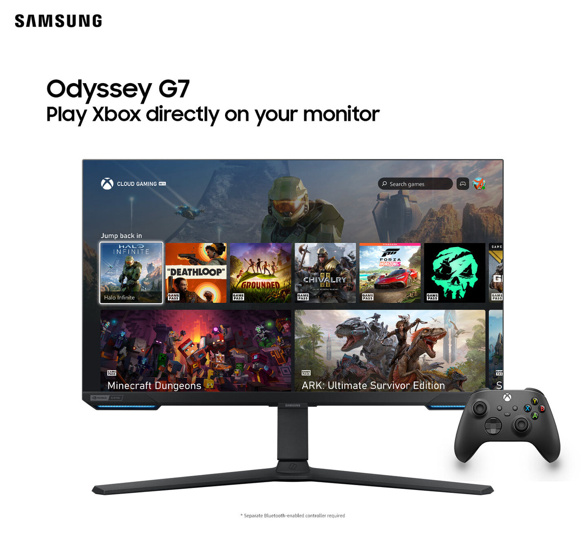 Samsung Odyssey Neo G7 LS28BG700EPXXU computer monitor 71.1 cm (28&quot;) 4K Ultra HD LCD Black