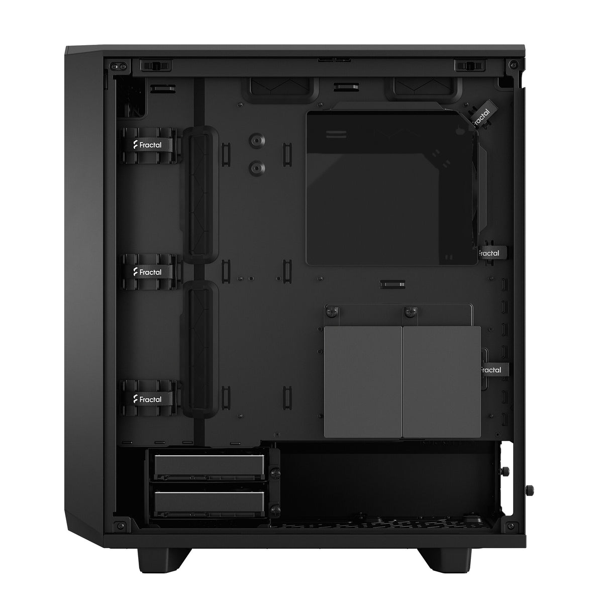 Fractal Design Meshify 2 Compact - TG Dark Tint ATX Mid Tower Case in Black