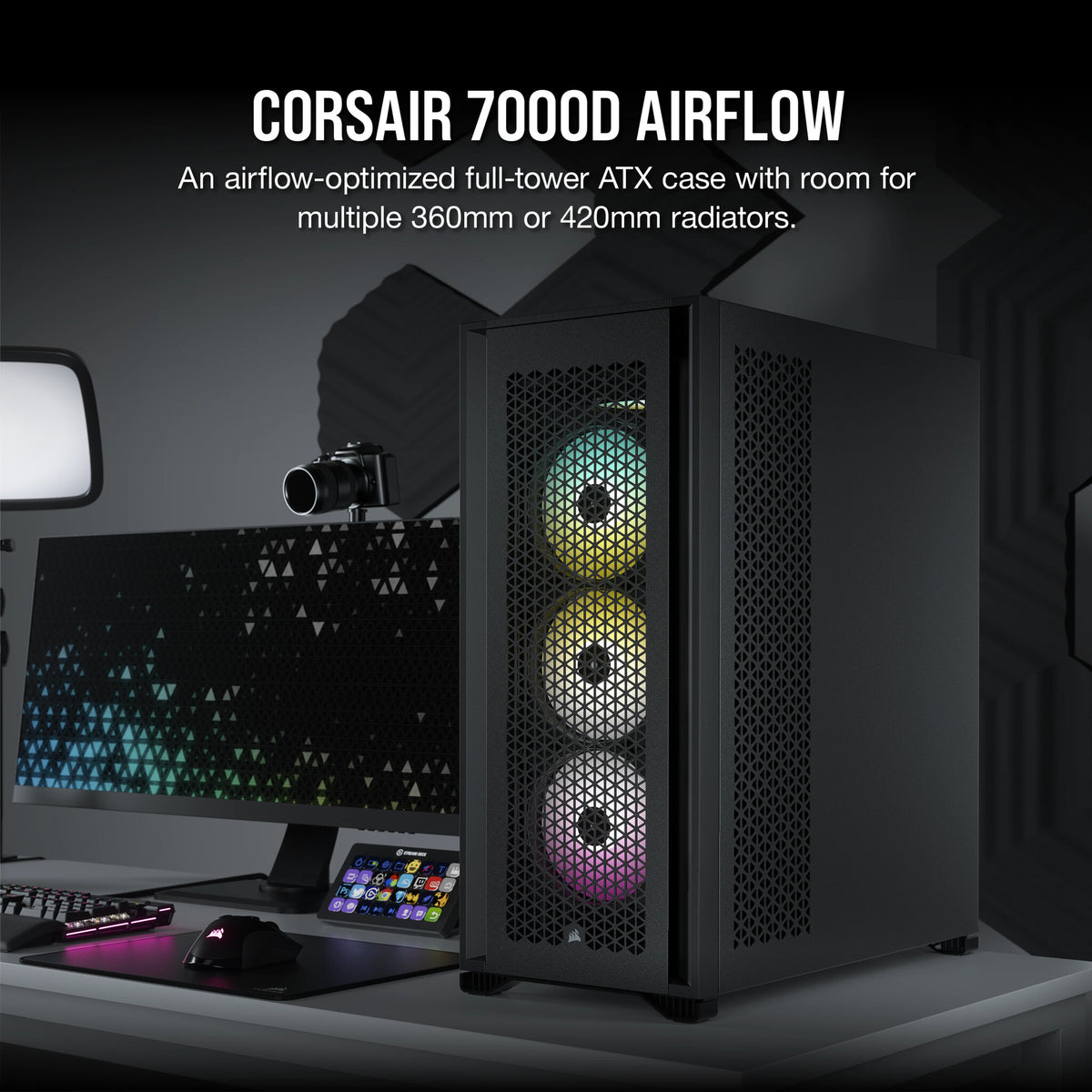 Corsair 7000D AIRFLOW - ATX Full Tower Case in Black
