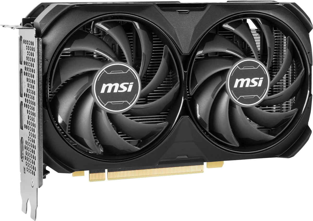 MSI VENTUS GeForce RTX 4060 Ti 2X BLACK 8G OC NVIDIA 8 GB GDDR6 Graphics Card