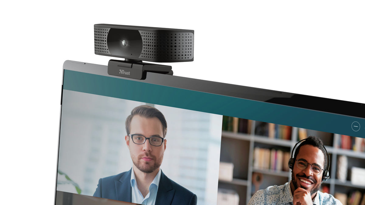 Trust Teza - 3840 x 2160 pixels USB 2.0 webcam in Black